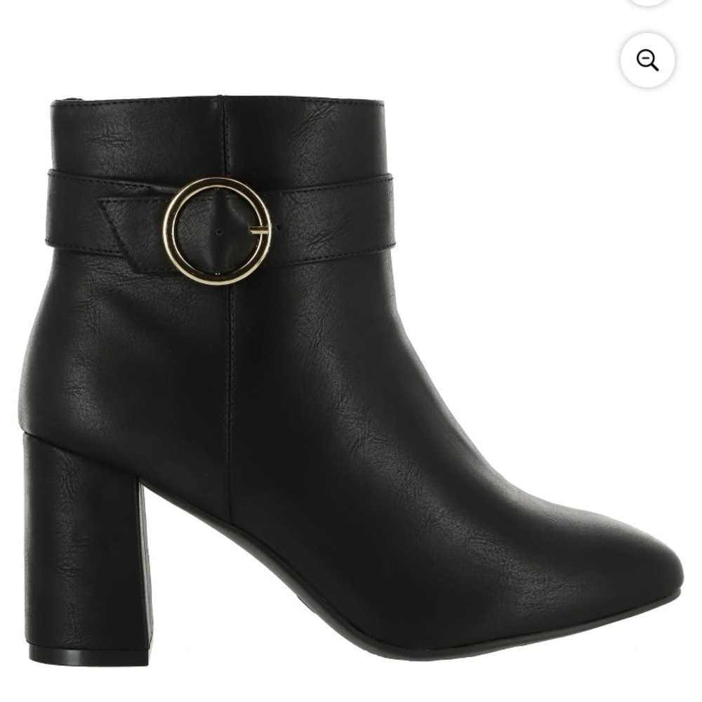 Eloquii Elements Women’s Wide Width Heeled Buckle Boot